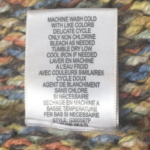 David Brooks Multicolored 3/4 Sleeve Cardigan - Picture 11 of 12